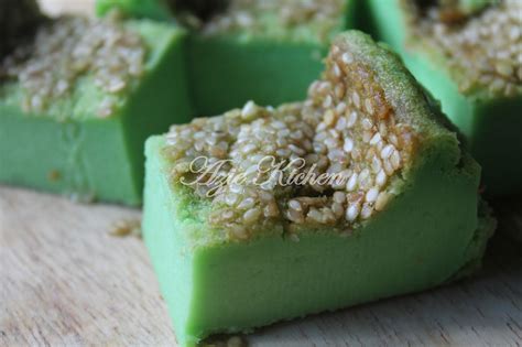 Resepi Iii Kuih Bakar Pandan A K A Bingka Pandan Azie Kitchen