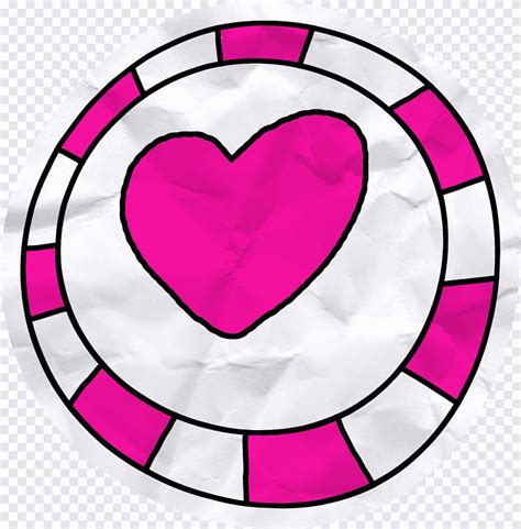 So Cute, круглый матовый с белым и розовым сердечком, png | PNGEgg