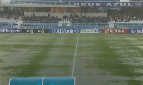 Chuva Adia Jogo Entre S O Bento E Primavera Pela S Rie A Do Paulista