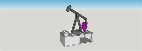 Pump Jack Working Fluid Pump Model By Katfish Heavy Industries