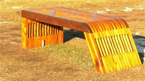 City takes away handcrafted dog park benches