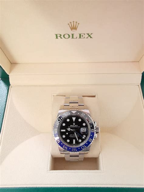 Rolex Oyster Perpetual GMT Master II Ref 116710BLNR Batman Stainless