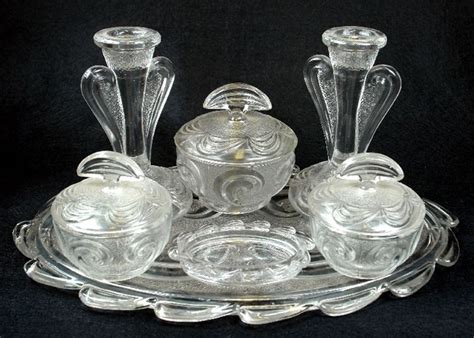 Rutland 3078 Glass Trinket Sets