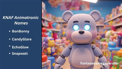 The Ultimate Guide To Fnaf Names Unlocking The Mysteries Of Freddy Fazbears Animatronics