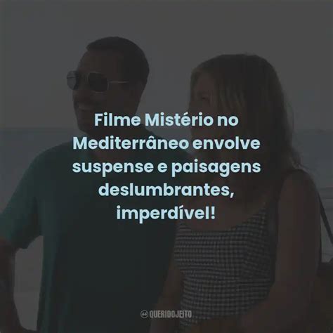 Mist Rio No Mediterr Neo Filme Frases Perfeitas Querido Jeito