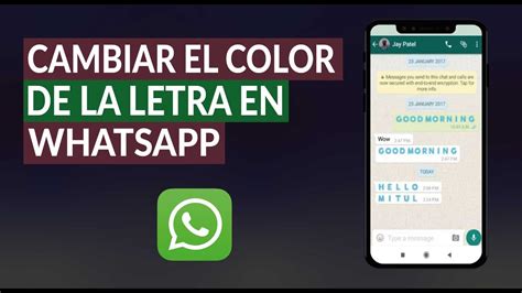 C Mo Cambiar El Color De La Letra En Whatsapp Y Escribir En Azul Y