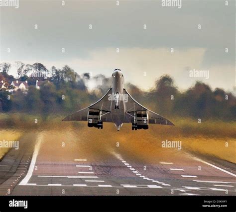 Concorde Flugzeug Britisch Airways Fotos Und Bildmaterial In Hoher