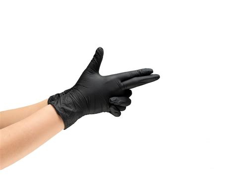 P Gina Im Genes De Guantes Nitrilo Negro Descarga Gratuita En Freepik