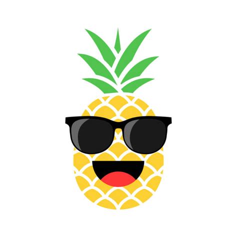 Cheerful Pineapple In The Sunglasses Illustrations Royalty Free Vector Graphics And Clip Art Istock