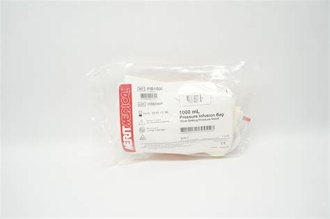 Merit Medical Pib1000 1000ml Pressure Infusion Bag Dual Setting