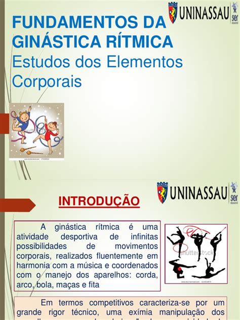 FUNDAMENTOS DA Ginastica Ritmica - Elementos Corporais | PDF ...