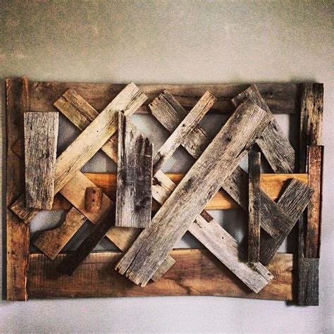 Custom Made Reclaimed Wood Wall Art By Ausden Inc