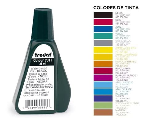 Tinta Para Sellos Color Purpura Trafico Mercado Libre