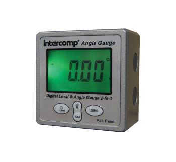 INTERCOMP DIGITAL ANGLE GAUGE INT 102144 Shop And Pit Equipment