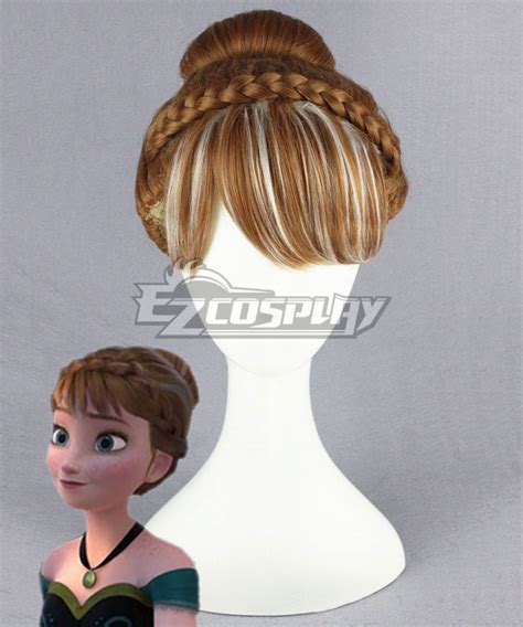 Anna Frozen Coronation Hair