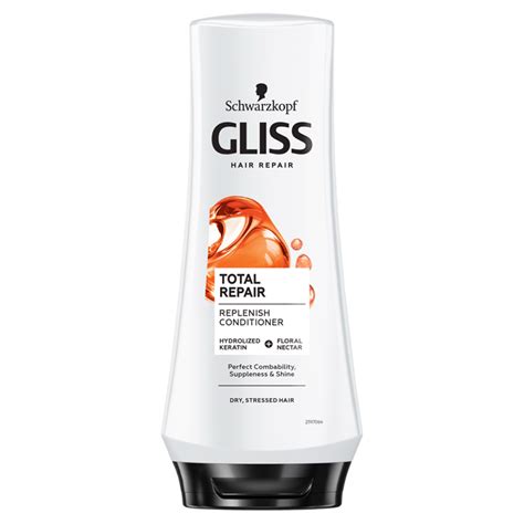 Gliss regeneráló hajbalzsam 200 ml Total repair száraz töredezett