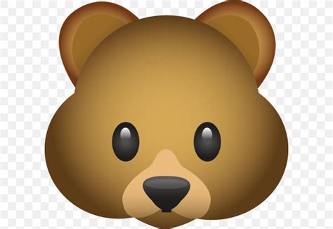 Bear Emoji Emoticon Clip Art, PNG, 600x566px, Watercolor, Cartoon ...