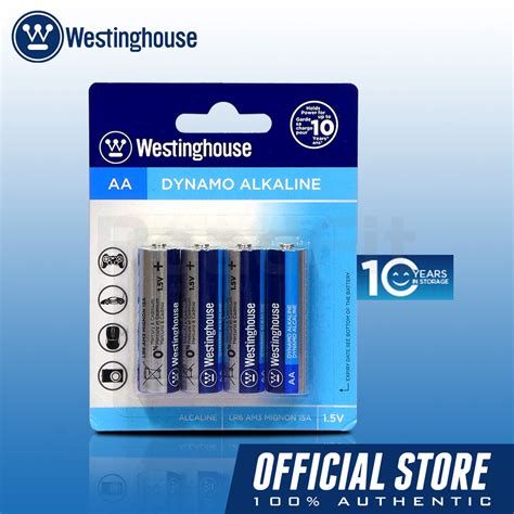 Westinghouse Premium Dynamo Alkaline Battery Iec Lr Ansi A Aa V