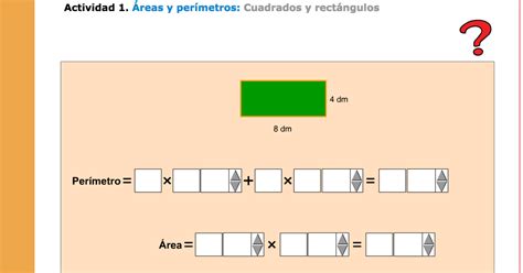 Navegamos Y Aprendemos Reas Y Per Metros