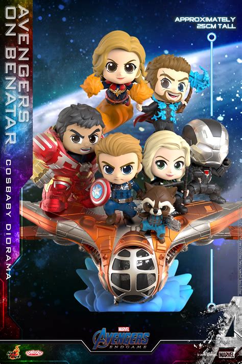 Hot Toys Announces New Marvel Cosbaby Diorama Series Figures