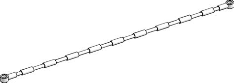 2630 21l Flex Cable W Bar Connectors Lego Parts Guide Brick