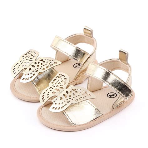 Zomer Pasgeboren Baby Leuke Vlinder Baby Sandalen Grandado