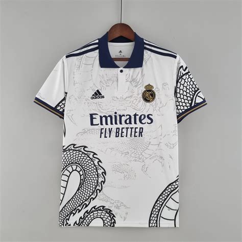 Maillot Real Madrid Dragon Edition Maillot Real Madrid Etsy France