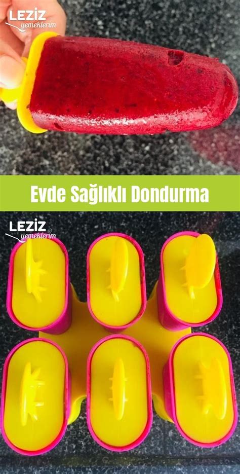 Evde Sağlıklı Dondurma Leziz Yemeklerim Recipe in 2024 Food and