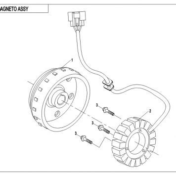 Diagram Cfmoto Uforce Cf Uu Magneto Stator Assy With Eps