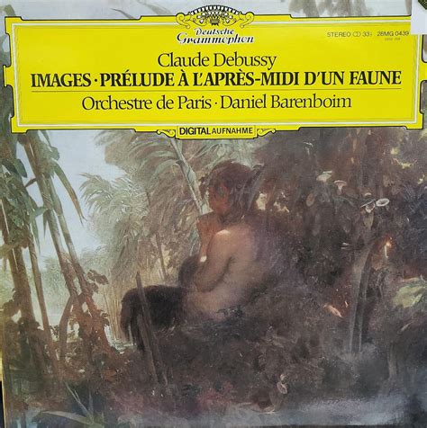 Claude Debussy Daniel Barenboim Orchestre De Paris Vinylhk