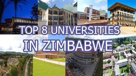 Top Universities In Zimbabwe YouTube