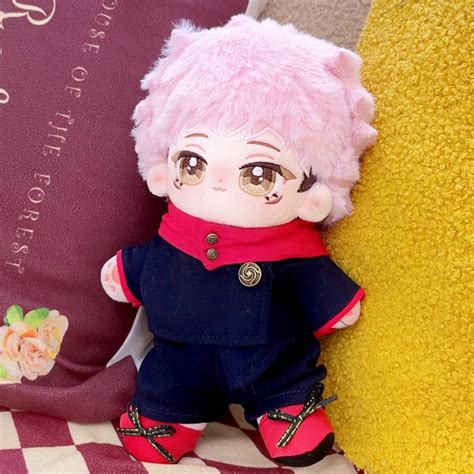 Ruadoll Fanart Collection Jujutsu Kaisen Yuji Itadori Cm Cotton Doll