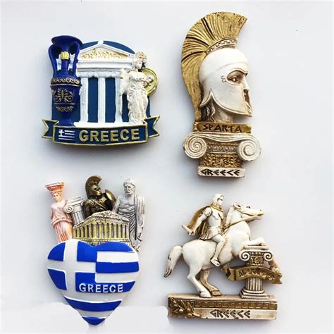 Greece-Travelling-Souvenirs-Fridge-Magnets-Greek-Resort-Culture-Tourist ...