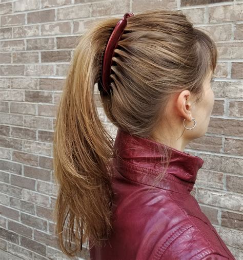 Zhooch Banana Hair Clip Classic Banana Hair Comb Iconic Hair