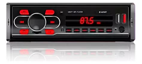 Radio Automotivo Sem Toca Cd Mp Player Bluetooth First Usb