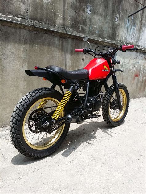 Bike Feature Revolt Cycles Honda Xl125 “rvlt08‬” Cafe Racer Philippines Honda Scrambler