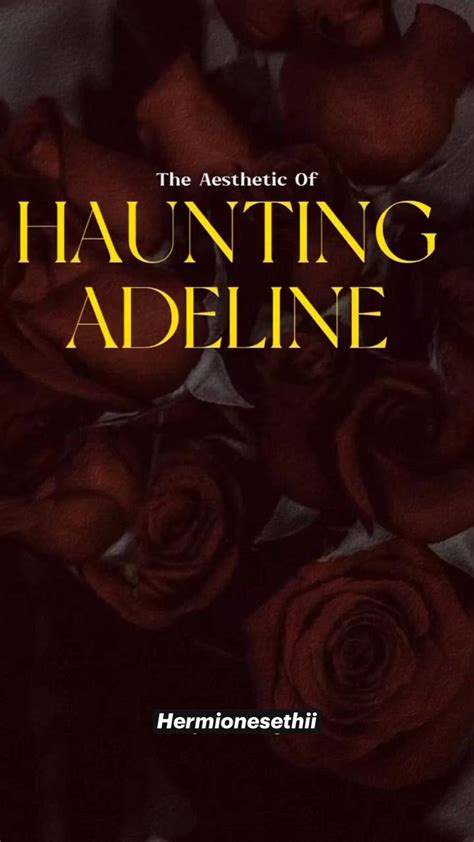 Haunting Adeline Aesthetic By H D Carlton Fantasy Books To Read