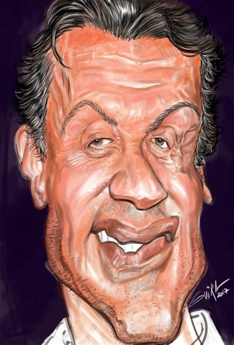 Caricatura Sylvester Stallone