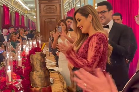 Cynthia Rodríguez festeja sus 40 años con elegante fiesta Actitudfem