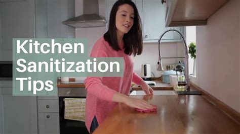 Kitchen Sanitization Tips Youtube