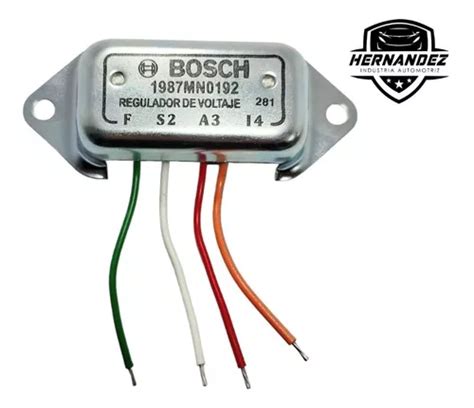 Regulador De Alternador Externo Bosch Ford Gm E E Meses Sin