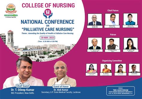 National Conference On Palliative Care Nursing Tmu News