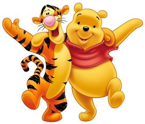 Winnie Pooh y Tigger PNG transparente - StickPNG