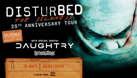 Disturbed - Golden 1 Center