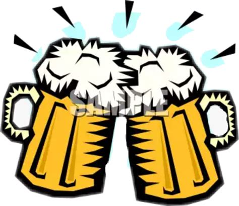 Download Celebratory Beer Cheers Clipart