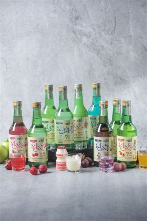 Soju JIN JJAH HALAL NON ALKOHOL Korean Sparkling Water Buy 2 Get 1 Free