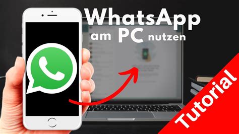 Whatsapp Am Pc Nutzen Whatsapp Web Tutorial Youtube