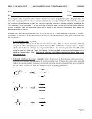 Spring18 Prelab 2 Extraction Pdf Chem 213W Spring 2018 Liquid Liquid