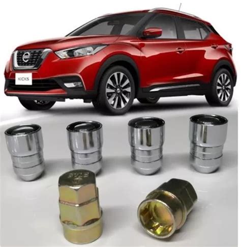 Set Tuercas De Seguridad Nissan Kicks Llaves Meses Sin