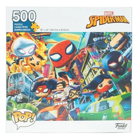 Marvel Spider Man Pop Puzzles Shopforgeek Puzzle Funko Marvel